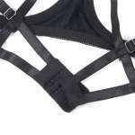 SUBBLIME - 955205 BRA SET WITH ADJUSTABLE BLACK BOW L/XL