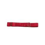 SUBBLIME - 955397 DRESS WITH BURGUNDY LEATHER STRAPS S/M