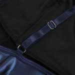SUBBLIME - 955410 DRESS WITH BLUE LEATHER STRAPS S/M