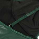 SUBBLIME - 955434 DRESS WITH GREEN LEATHER STRAPS S/M