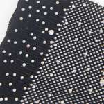 SUBBLIME - 957469SHINE TRANSPARENT GLOVES BLACK S/M