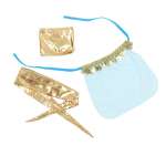 SUBBLIME - INDIA STYLE BLUE LINGERIE SET L/XL