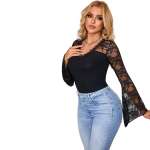 SUBBLIME - TEDDY FLORAL PATTERN LONG SLEEVE S/M