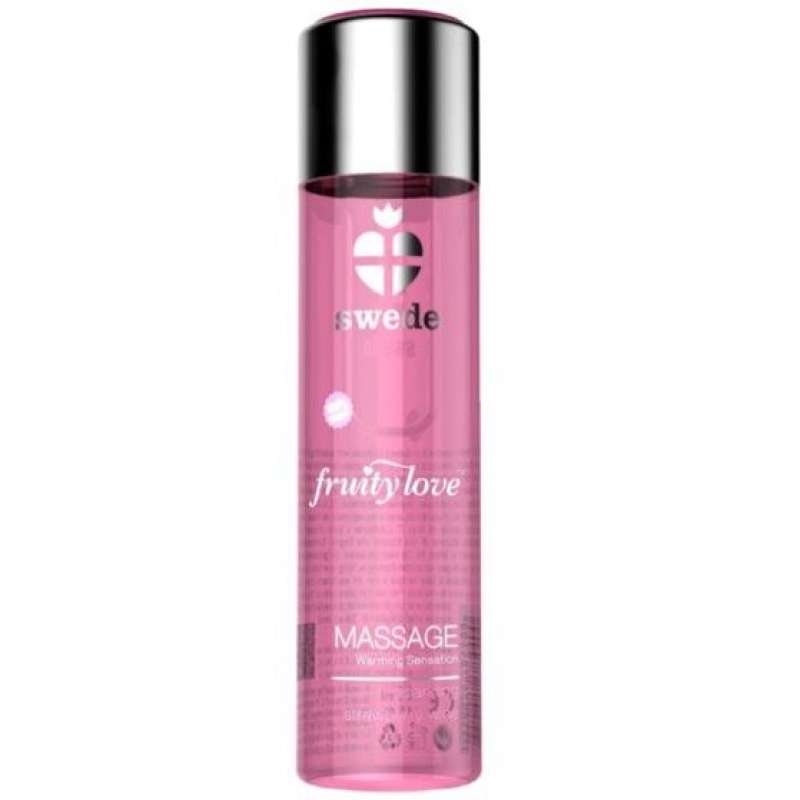 SWEDE - FRUITY LOVE HEAT EFFECT OIL STRAWBERRIES WITH CHAMPAGNE 60 ML SWEDE - FRUITY LOVE HEAT EFFECT OIL STRAWBERRIES WITH CHAMPAGNE 60 ML