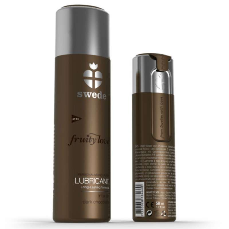 SWEDE - FRUITY LOVE LUBRICANT DARK CHOCOLATE 100 ML SWEDE - FRUITY LOVE LUBRICANT DARK CHOCOLATE 100 ML