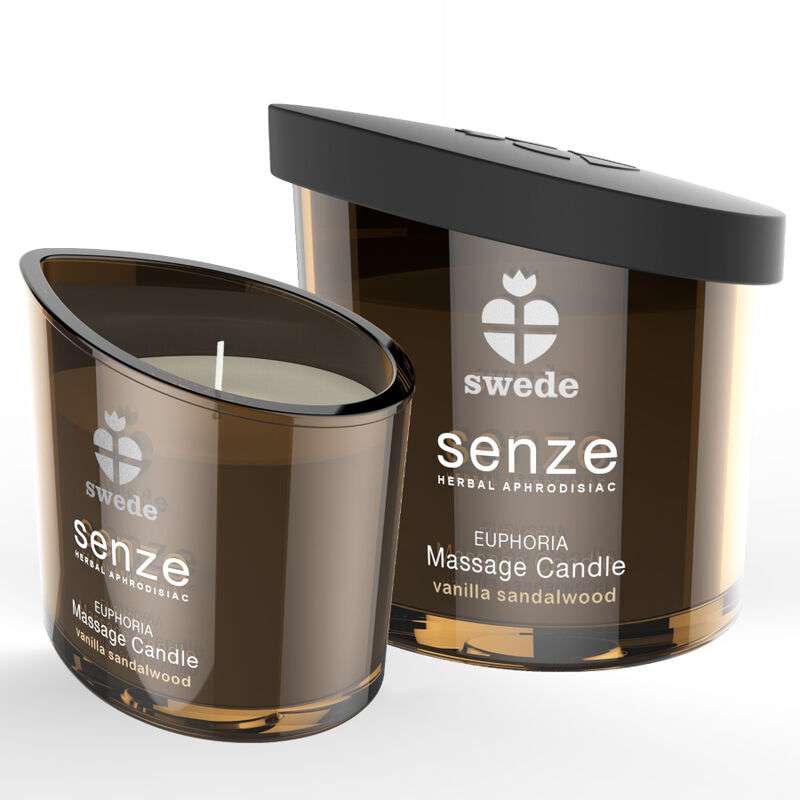 SWEDE - SENZE EUPHORIA MASSAGE CANDLE - VANILLA, SANDALWOOD SWEDE - SENZE EUPHORIA MASSAGE CANDLE - VANILLA, SANDALWOOD