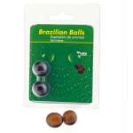 TALOKA - 2 BRAZILIAN BALLS CHOCOLATE INTIMATE GEL
