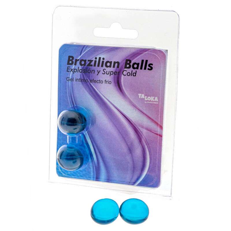 TALOKA - 2 BRAZILIAN BALLS COLD EFFECT EXCITING GEL TALOKA - 2 BRAZILIAN BALLS COLD EFFECT EXCITING GEL