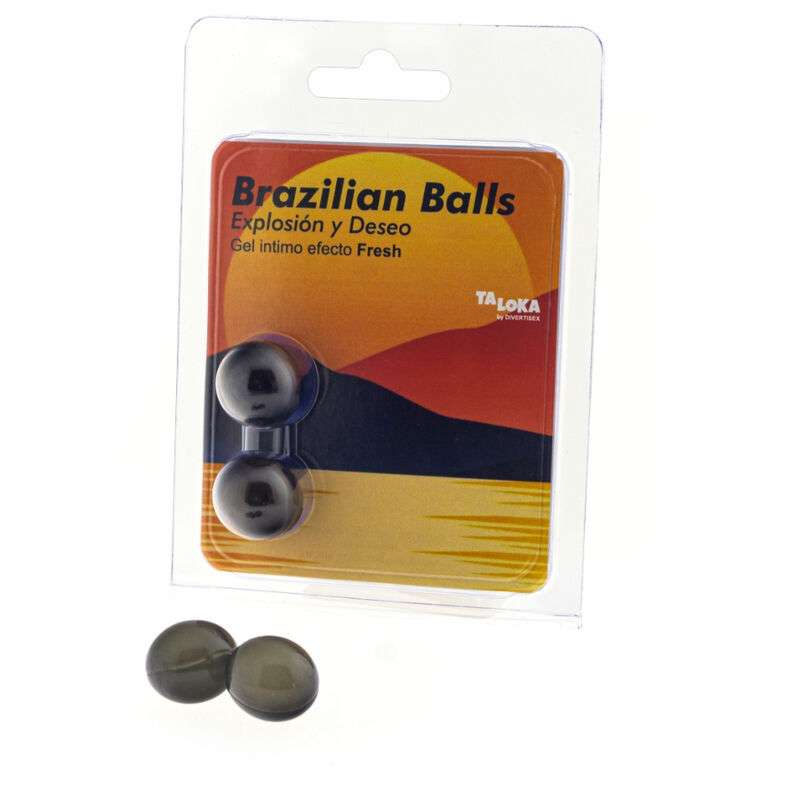 TALOKA - 2 BRAZILIAN BALLS FRESH EFFECT EXCITING GEL TALOKA - 2 BRAZILIAN BALLS FRESH EFFECT EXCITING GEL