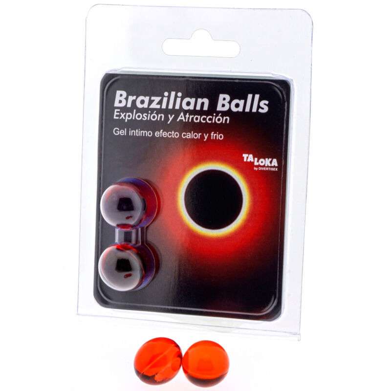 TALOKA - 2 BRAZILIAN BALLS HOT & COLD EFFECT EXCITING GEL TALOKA - 2 BRAZILIAN BALLS HOT & COLD EFFECT EXCITING GEL