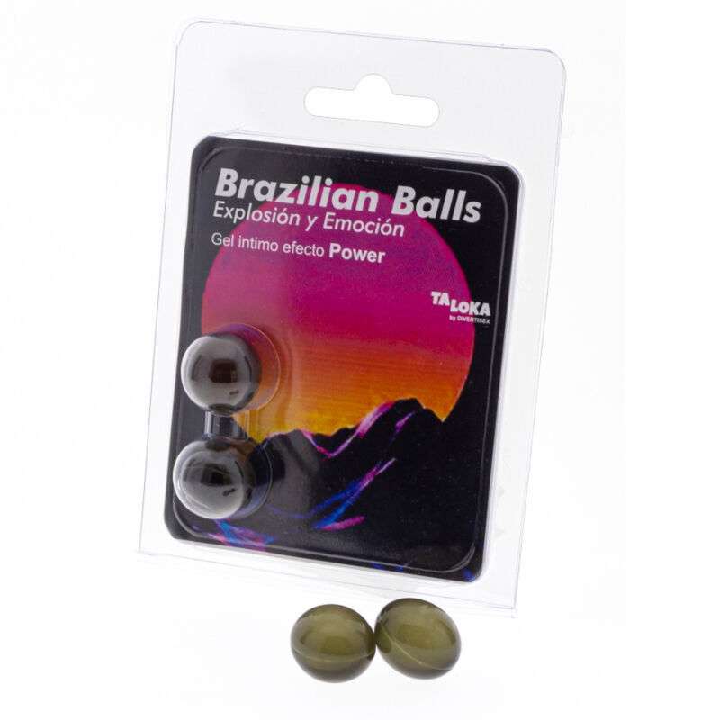 TALOKA - 2 BRAZILIAN BALLS POWER EFFECT EXCITING GEL TALOKA - 2 BRAZILIAN BALLS POWER EFFECT EXCITING GEL