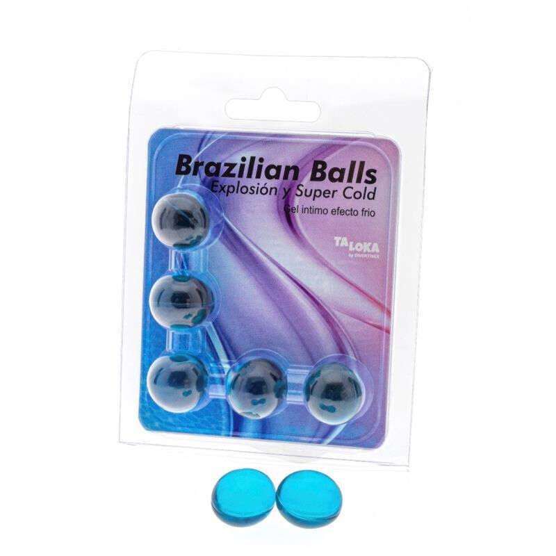 TALOKA - 5 BRAZILIAN BALLS COLD EFFECT EXCITING GEL TALOKA - 5 BRAZILIAN BALLS COLD EFFECT EXCITING GEL