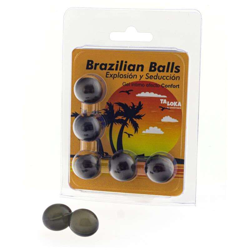TALOKA - 5 BRAZILIAN BALLS COMFORT EFFECT EXCITING GEL TALOKA - 5 BRAZILIAN BALLS COMFORT EFFECT EXCITING GEL