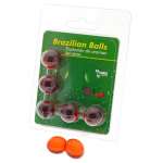 TALOKA - 5 BRAZILIAN BALLS STRAWBERRY & CHERRY INTIMATE GEL