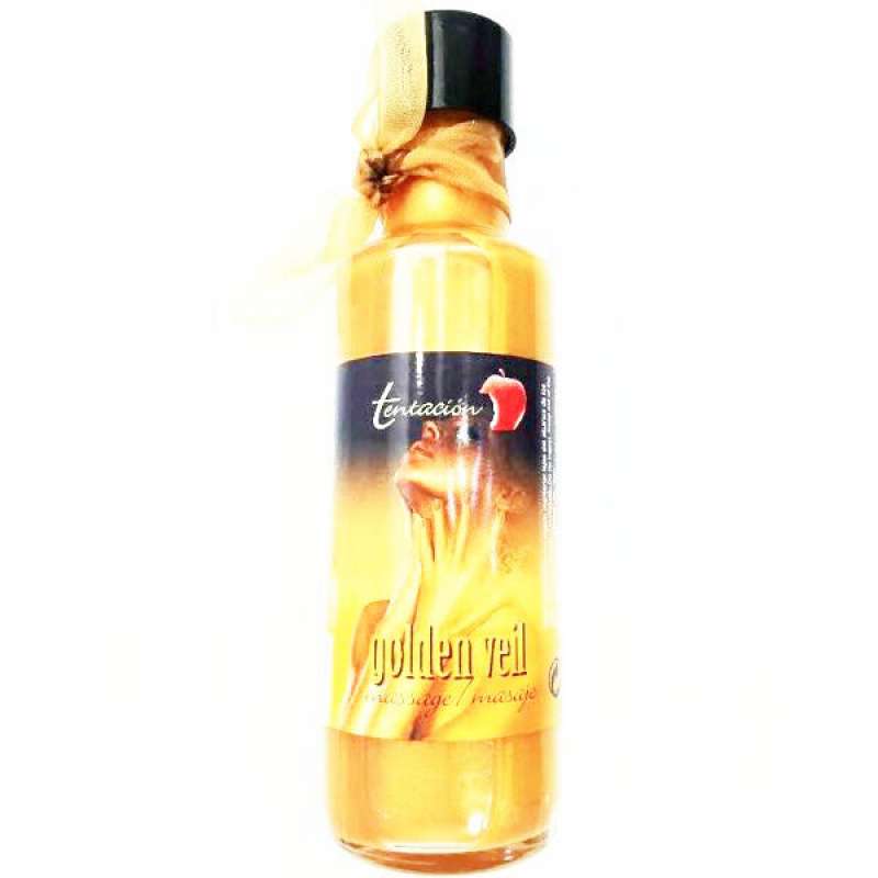 TENTACION - GOLDEN VEIL MASSAGE OIL 100 ML TENTACION - GOLDEN VEIL MASSAGE OIL 100 ML