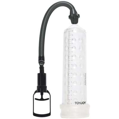 TOYJOY - POWERFUL MASSAGE PUMP WITH TRANSPARENT SLEEVE
