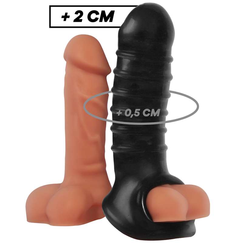 VIRILXL - PENIS EXTENSION AND SHEATH V15 BLACK VIRILXL - PENIS EXTENSION AND SHEATH V15 BLACK