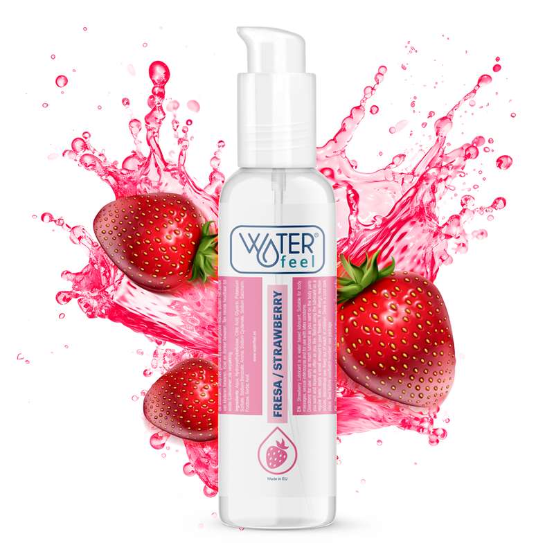 WATERFEEL - STRAWBERRY WATER BASED LUBRICANT 175 ML WATERFEEL - STRAWBERRY WATER BASED LUBRICANT 175 ML