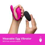 WE-VIBE - JIVE 2 WEARABLE EGG VIBRATOR ELECTRIC PINK