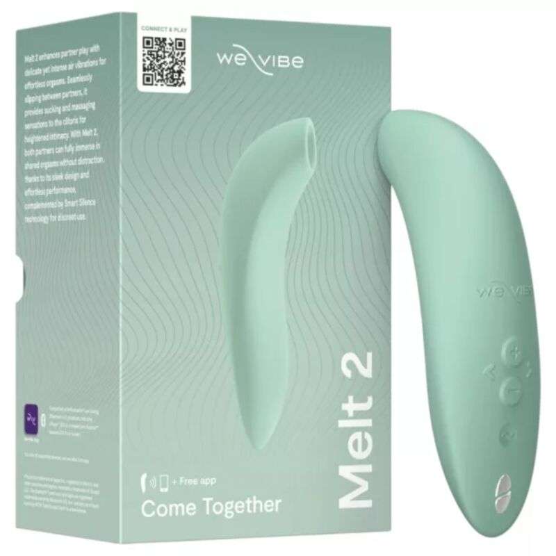 WE-VIBE - MELT 2 AIR-PULSE CLITORAL STIMULATOR SAGE WE-VIBE - MELT 2 AIR-PULSE CLITORAL STIMULATOR SAGE