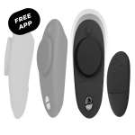 WE-VIBE - MOXIE + BLACK CLITORAL VIBRATOR