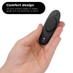 WE-VIBE - MOXIE + BLACK CLITORAL VIBRATOR