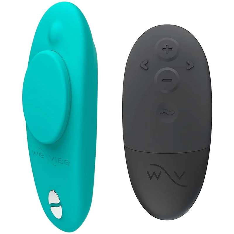 WE-VIBE - MOXIE+ MAGNETIC-CLIP PANTY VIBRATOR AQUA