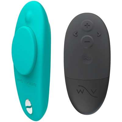 WE-VIBE - MOXIE+ MAGNETIC-CLIP PANTY VIBRATOR AQUA