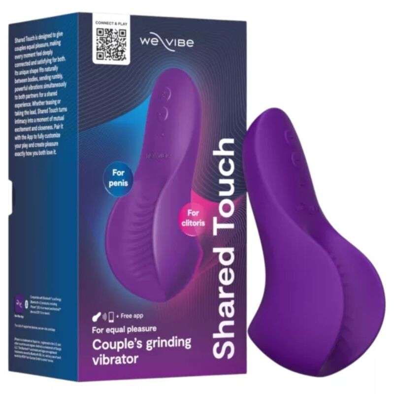 WE-VIBE - SHARED TOUCH DOUBLE-SIDED COUPLES VIBRATOR PURPLE WE-VIBE - SHARED TOUCH DOUBLE-SIDED COUPLES VIBRATOR PURPLE