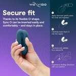 WE-VIBE - SYNC 2 ADJUSTABLE COUPLES VIBRATOR VELVET GREEN