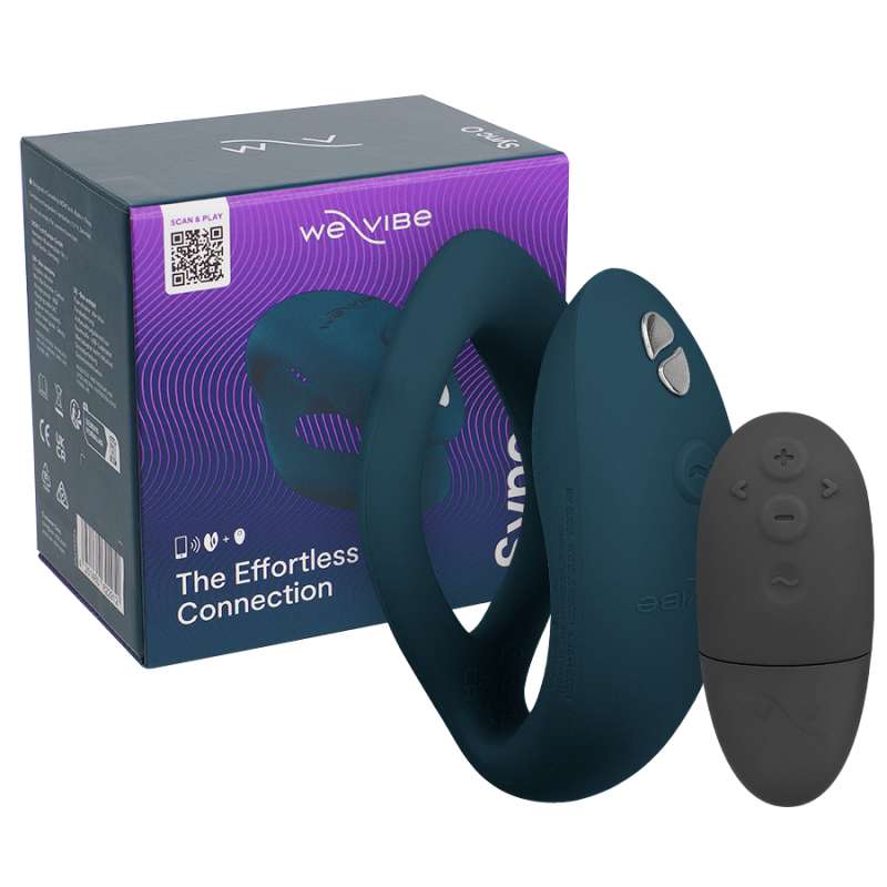 WE-VIBE - SYNC O FLEXIBLE VIBRATOR REMOTE CONTROL DARK GREEN WE-VIBE - SYNC O FLEXIBLE VIBRATOR REMOTE CONTROL DARK GREEN