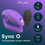 WE-VIBE - SYNC O WRAPPING-STIMULATION COUPLES VIBRATOR LIGHT PURPLE