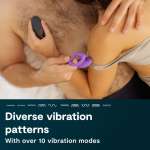 WE-VIBE - SYNC O WRAPPING-STIMULATION COUPLES VIBRATOR LIGHT PURPLE