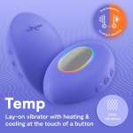WE-VIBE - TEMP HEATING AND COOLING VIBRATOR LAVENDER BLUE