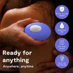 WE-VIBE - TEMP HEATING AND COOLING VIBRATOR LAVENDER BLUE
