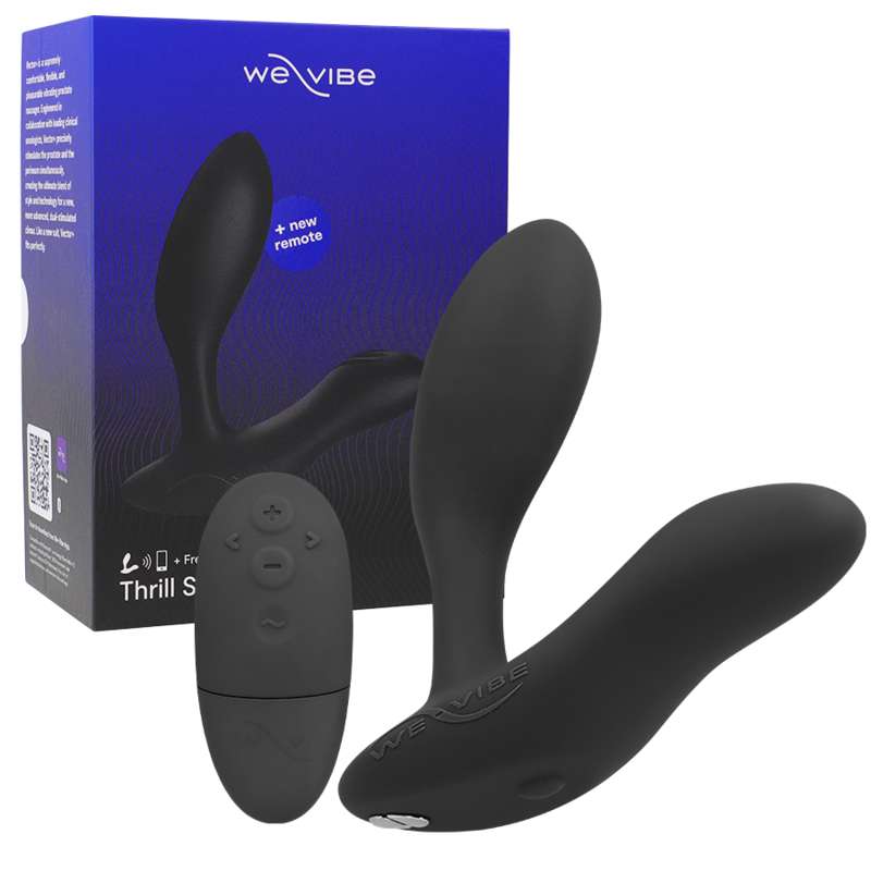 WE-VIBE - VECTOR+ BLACK PROSTATE MASSAGER REMOTE CONTROL WE-VIBE - VECTOR+ BLACK PROSTATE MASSAGER REMOTE CONTROL
