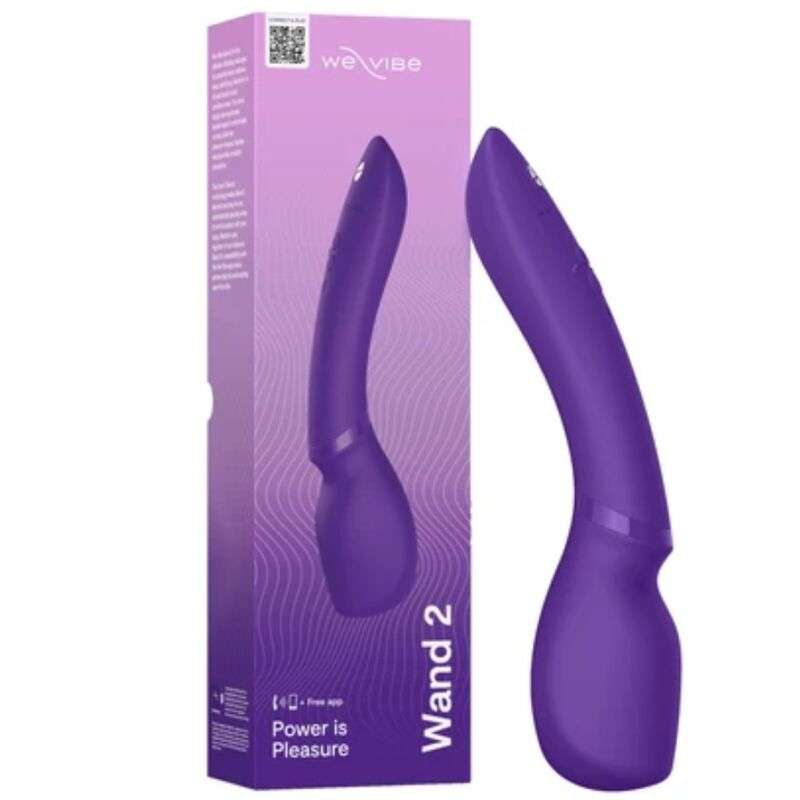 WE-VIBE - WAND 2 RECHARGEABLE BODY WAND MASSAGER PURPLE