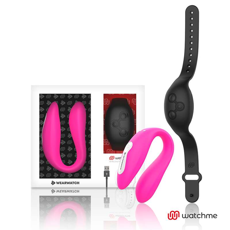 WEARWATCH - WATCHME DUAL TECHNOLOGY VIBRATOR FUCHSIA/AZABACHE WEARWATCH - WATCHME DUAL TECHNOLOGY VIBRATOR FUCHSIA/AZABACHE