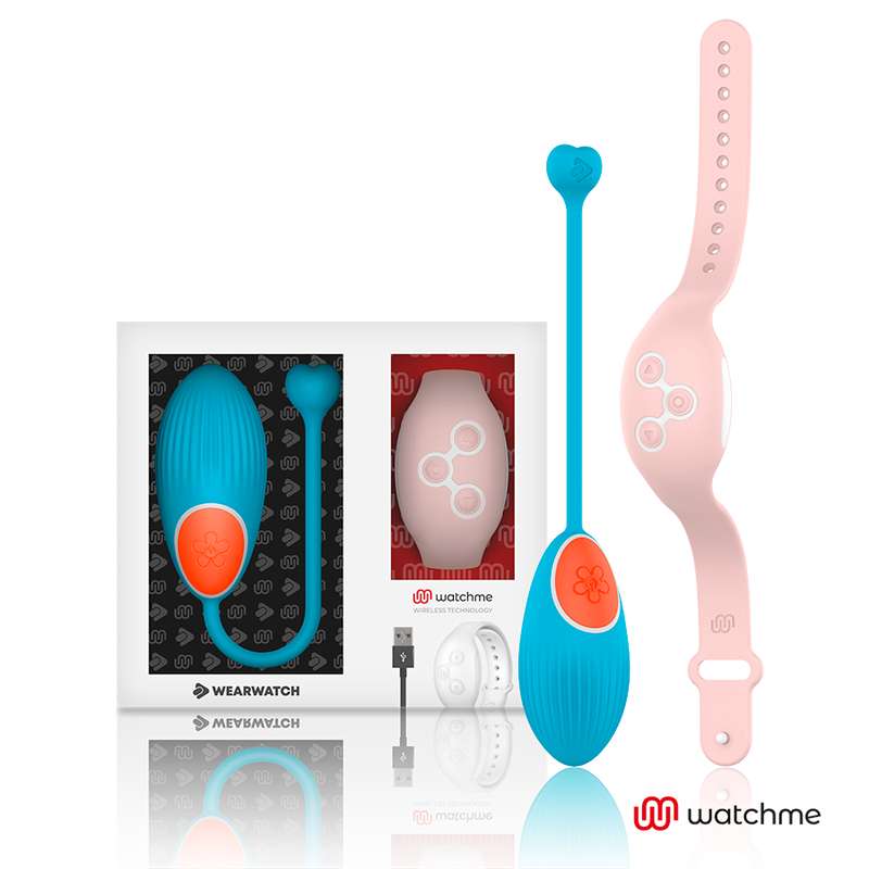 WEARWATCH - WATCHME TECHNOLOGY REMOTE CONTROL EGG BLUE / PINK WEARWATCH - WATCHME TECHNOLOGY REMOTE CONTROL EGG BLUE / PINK