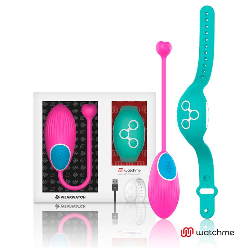 WEARWATCH - WATCHME TECHNOLOGY REMOTE CONTROL EGG FUCHSIA / SEAWATER WEARWATCH - WATCHME TECHNOLOGY REMOTE CONTROL EGG FUCHSIA / SEAWATER