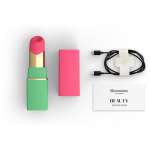 WOMANIZER - BEAUTY SUCTION CLITORAL STIMULATOR 6 INTENSITY LEVELS GREEN AND PINK