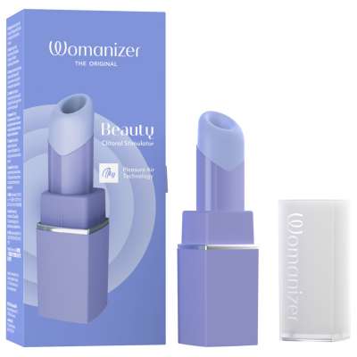 WOMANIZER - BEAUTY SUCTION CLITORAL STIMULATOR 6 INTENSITY LEVELS LILAC