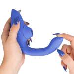 WOMANIZER - Blend rabbit-vibraattori stimulaattori Vibrant sininen