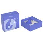 WOMANIZER - BLEND RABBIT VIBRATOR STIMULATOR VIBRANT BLUE