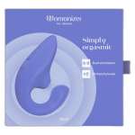 WOMANIZER - BLEND RABBIT VIBRATOR STIMULATOR VIBRANT BLUE
