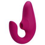 WOMANIZER - BLEND RABBIT VIBRATOR STIMULATOR VIBRANT PINK