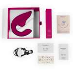 WOMANIZER - Blend rabbit-vibraattori stimulaattori Vibrant pinkki