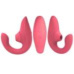 WOMANIZER - BLEND RABBIT VIBRATOR STIMULATOR VIBRANT ROSE