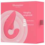 WOMANIZER - BLEND RABBIT VIBRATOR STIMULATOR VIBRANT ROSE