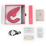 WOMANIZER - BLEND RABBIT VIBRATOR STIMULATOR VIBRANT ROSE